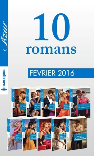 10 romans Azur (nº3675 à 3684 - Février 2016)