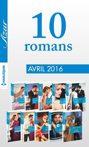 10 romans Azur (nº3695 à 3704 - Avril 2016)