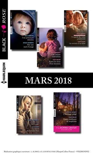 10 romans Black Rose + 1 gratuit (n°467 à 471 - Mars 2018)