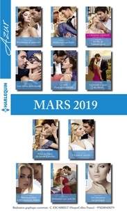  Collectif - 11 romans Azur + 1 gratuit (n°4059 à 4069 - Mars 2019).