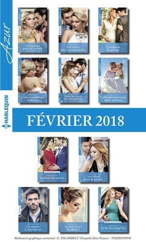 11 romans Azur ( n°3916 à 3926 - février 2018)