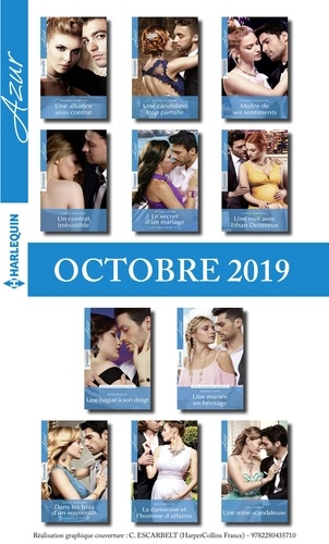 11 romans Azur (n°4136 à 4146 - Octobre 2019)