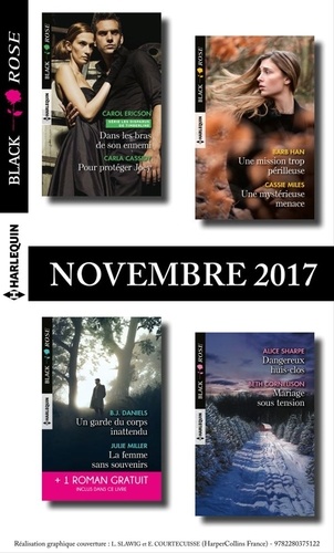8 romans Black Rose + 1 gratuit (n°450 à 453 Novembre 2017)