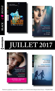 9 romans Black Rose + 1 gratuit (nº436 à 439 - Juillet 2017)