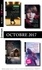 9 romans Black Rose n°447 à 449-octobre 2017