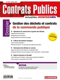  Collectif - ACCP 238 janv 23 - Contrats publics  L'actualité de la commande et des contrats publics.