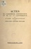 Actes de l'Assemblée constitutive et de la 1re conférence de l'Union internationale pour l'éducation sanitaire populaire. Paris, 29-30-31 mai 1951