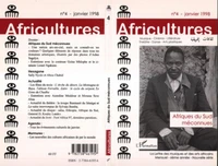 AFRICULTURES NO 4 JANVIER 1998 AFRIQUES DU SUD MECONNUES