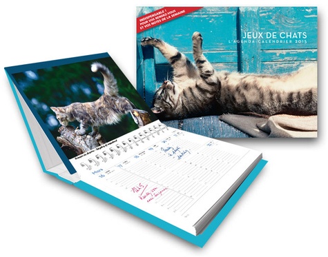 Agenda-calendrier Jeux de chats 2015