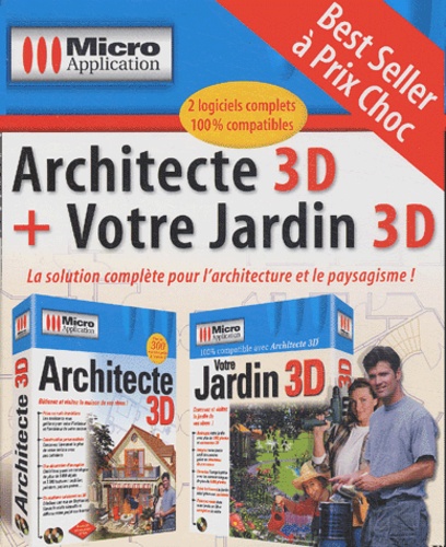  Collectif Angevin de Recherche - Architecture 3d + Votre Jardin 3d Cd-Rom.