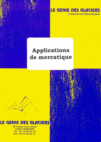  Collectif - Applications De Mercatique.