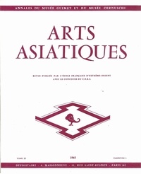  Collectif - ARTS ASIATIQUES n° 11-1 (1965).
