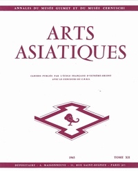  Collectif - ARTS ASIATIQUES no. 12 (1965).