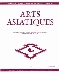  Collectif - ARTS ASIATIQUES no. 20 (1969).