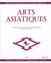  Collectif - ARTS ASIATIQUES no. 21 (1970).