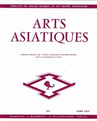  Collectif - ARTS ASIATIQUES no. 24 (1971).