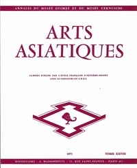  Collectif - ARTS ASIATIQUES no. 28 (1973).