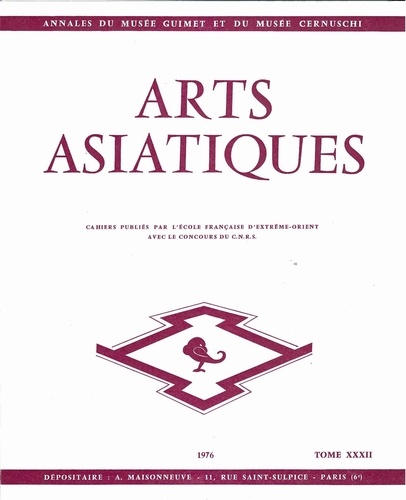 Collectif - ARTS ASIATIQUES no. 32 (1976).