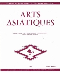  Collectif - ARTS ASIATIQUES no. 33 (1977).