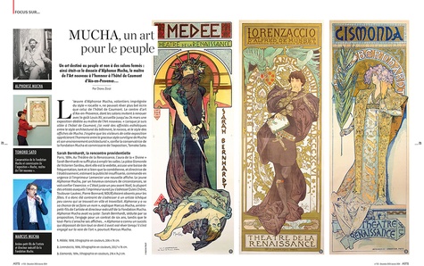Arts Magazine n°152 : Alfons Mucha, maître de l'art nouveau - décembre 2023. Le mensuel de tous les collectionneurs