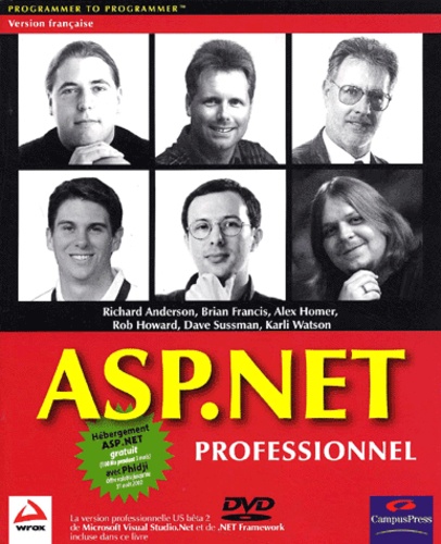  Collectif - ASP.NET Professionnel. 1 DVD