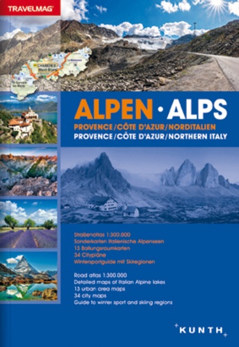  Collectif - Atlas Alpes, Provence, Côte-d'Azur, Italie du nord.