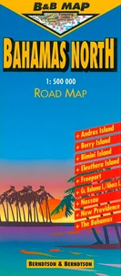 Bahamas Sud Plastifie 1:500 000