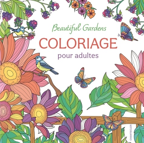  Collectif - Beautiful Gardens - Coloriage pour adultes.