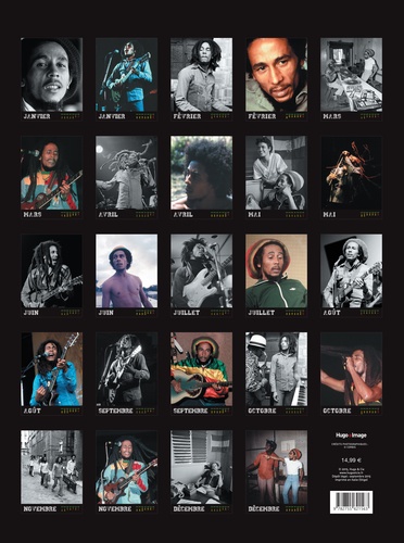 Bob Marley Calendrier 2016