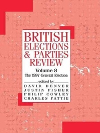 Collectif - British Elections And Parties Review. Volume 8, The 1997 General Election.