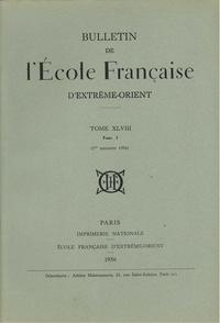 Collectif - Bulletin de l'École française d'Extrême-Orient (1954) n° 48-1.