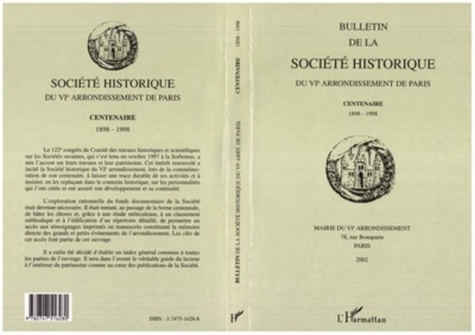  Collectif - bulletin de la société historique du VIe arrondissement de paris.
