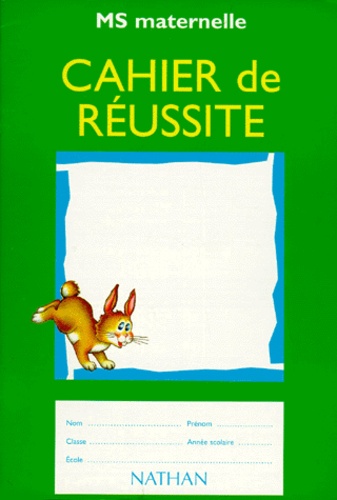 Cahier De Reussite Ms Maternelle Collectif - 