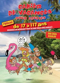 Cahier de vacances pour adultes l'officiel - 2025