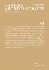 Cahiers archéologiques, n° 53