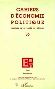 Cahiers d'économie politique N° 36