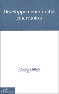 Cahiers lillois déconomie & de sociologie N° 37 : Développement durable et territoires.pdf