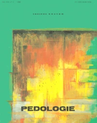 Cahiers Orstom Pedologie Volume Xxii N°2 1986 : Problemes Lies A L'Erosion Et A La Conservation De L'Eau Et Des Sols