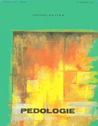 Cahiers Orstom Pedologie Volume Xxv N°1-2 1989/90 : Special Erosion