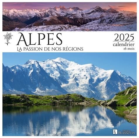  Collectif - Calendrier Alpes 2025.