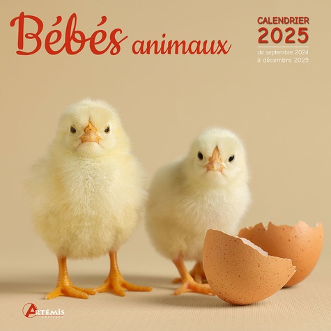 Calendrier Bébés animaux 2025. 0