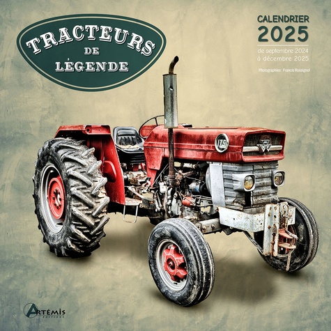Calendrier Tracteurs de légende 2025. 0