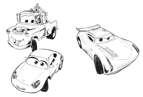 CARS - Fun colo - Disney Pixar