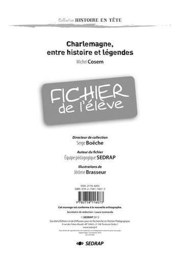  Collectif - Charlemagne, histoire et legendes - fichier.