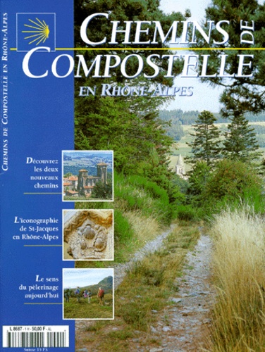 Couverture de Chemins de Compostelle en Rhone-Alpes