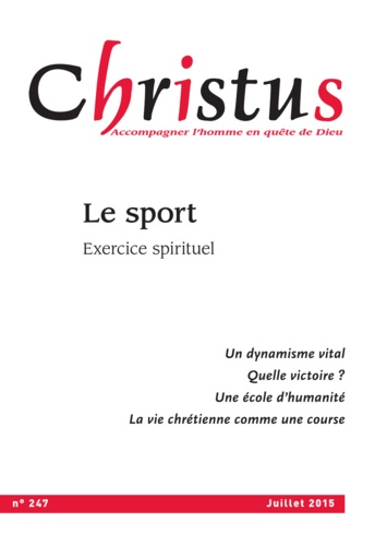 Christus Juillet 2015 - N°247. Le sport