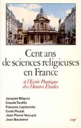 Collectif Clairefontaine - Cent ans de sciences religieuses en France.