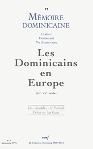  Collectif Clairefontaine - Memoire Dominicaine N° 9 : Les Dominicains En Europe.