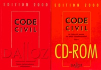  Collectif - Code Civil. Avec Cd-Rom, Edition 2000.