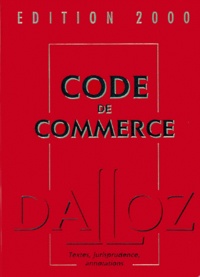  Collectif - Code De Commerce. Edition 2000.